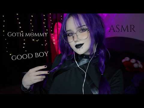 ⋅ ♰ goth mommy praises you ASMR ♰ ⋅