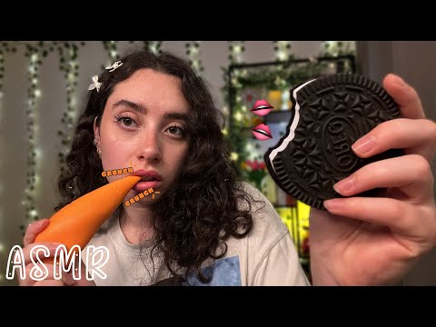 🌙 ASMR FRANÇAIS : CES BRUITS DE BOUCHE VONT TE METTRE KO 👄 🥕 (mouth sounds)