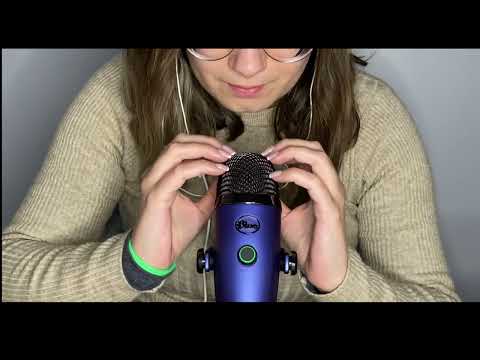 ASMR - Arranhando o microfone #asmr #relaxar #relaxar