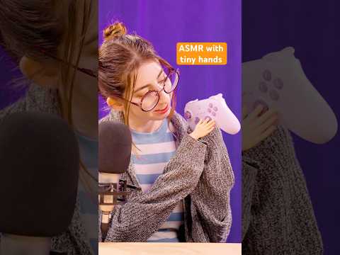 ASMR with TINY HANDS! 🙌 #shorts #tingles
