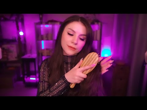 ASMR Soothing Hair Brushing 💎 No Talking