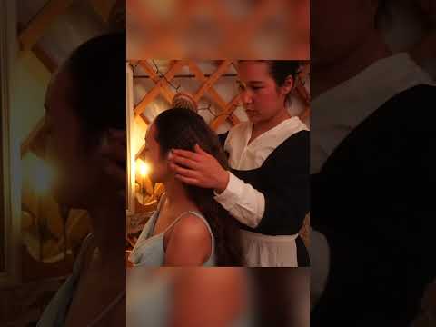 Part 5 | Bridgerton inspired hair brushing ASMR #asmr #asmrvideo #asmrsounds #bridgerton #relaxing