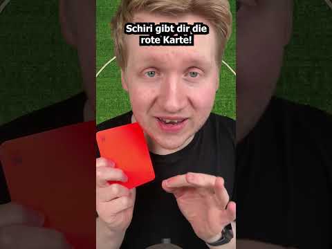 Schiri gibt dir die rote Karte! #asmr