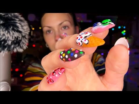 a classic asmr video for you to sleep to tonight🥰 (random sounds, tapping, whispers)