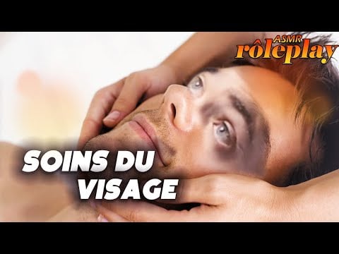 ASMR : soin du visage avec des produit DANGEREUX 🚸⛔