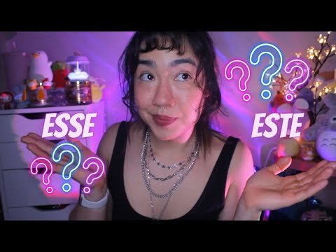 ASMR MAS APENAS A SUA OPINIÃO QUE IMPORTA (escolha o OBJETO e GATILHO)