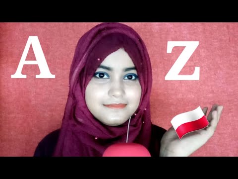 ASMR Popular A-Z Polish Name Triggers With Tingly Mouth Sounds (With List & TimeStamps!)