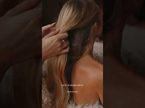 hair braiding asmr 😴#sleep #asmr #relax #asmrhair