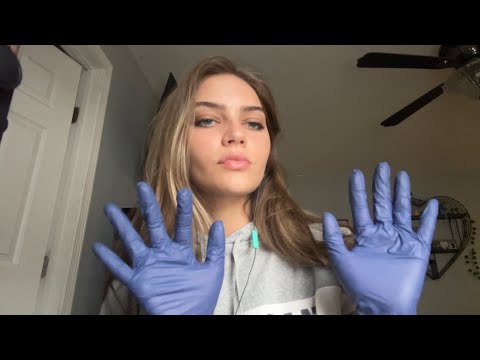 ASMR | Latex Gloves Sounds, No Talking, Hand Movements, For Sleep, For Studying, For Relaxation