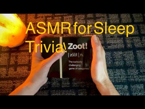 ASMR Guessing Categories with Zoot! Trivia Game Cards