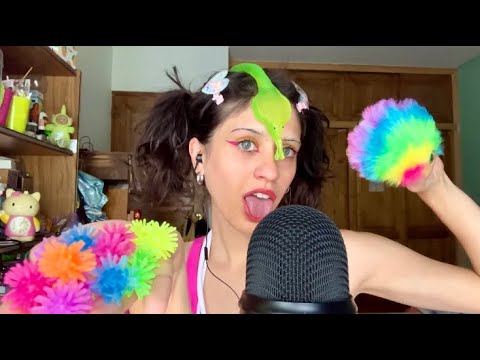 asmr con juguetes sensoriales 🩷 haul y unboxing 