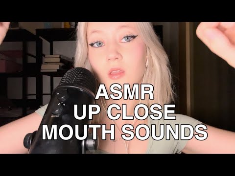 ASMR | Up- Close Mouthsounds and Hand Movements