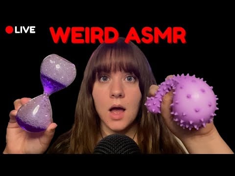 🔴LIVE ASMR - How Weird Can FAST ASMR Triggers Get? 😈