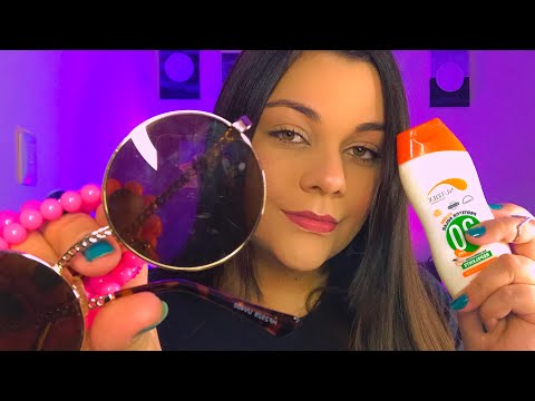 ASMR: Mãe Preparando Você Para a Praia | Roleplay