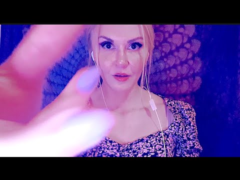 ASMR Reiki ~ Third eye & Crown 💜 Plucking,  Affirmations & more!