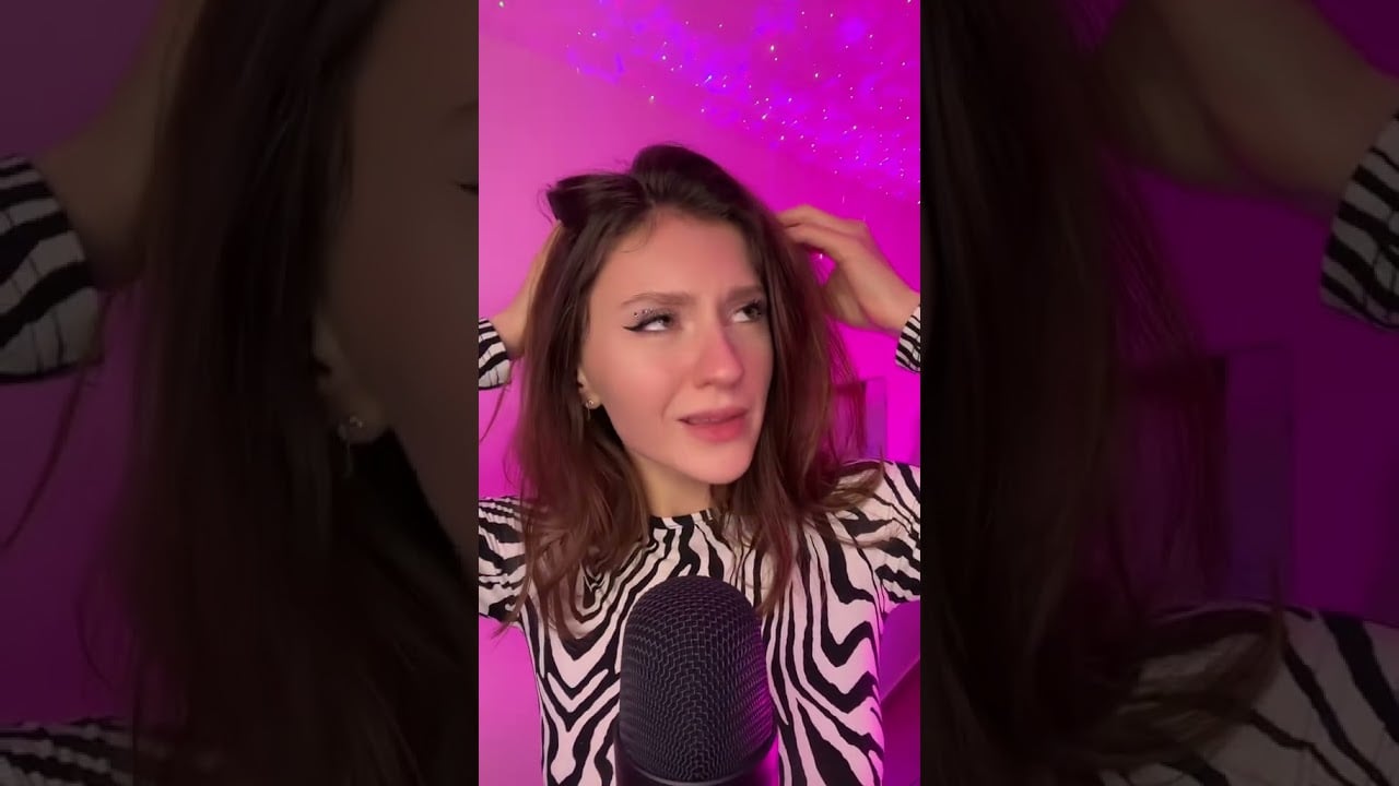 #ASMR ho qualcosa in testa 😭 #asmrsounds #asmrvideo #asmreating #asmrcommunity #asmrmouthsounds