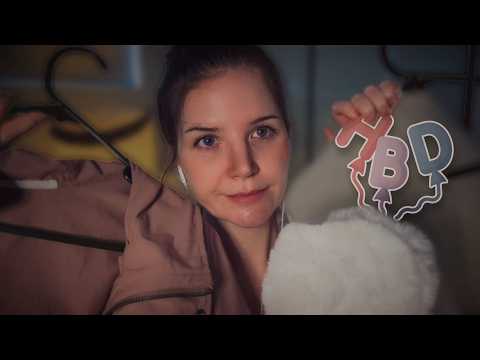 asmr | tingly birthday haul 🛍️ clicky show & tell + soft whispers