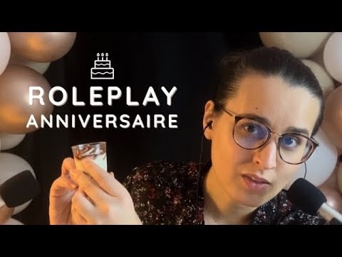 ASMR RP | J'organise ton anniversaire ! 🎉🥳