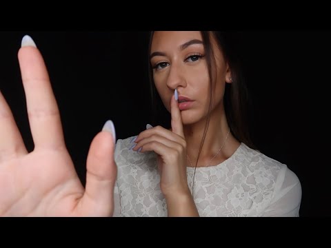 [ASMR] 'Shh It's Okay' ~ Inaudible Whispers & Face Stroking ♡