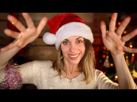 ASMR Fast & Aggressive Christmas Massage for 100 %  tingles #asmr #fastasmr