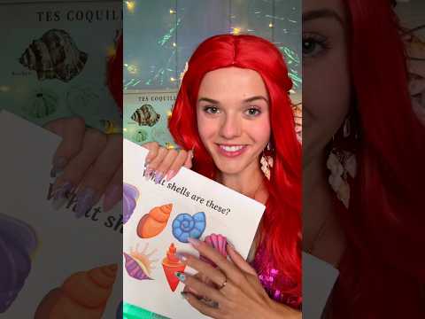 #asmr Studying With Ariel 💜 #asmrsounds #asmrvideo #ariel #studywithme #mermaid