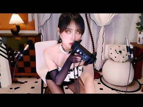 【KU100 ASMR】あなた専用の耳かきサロン🌙囁き声とリアルな耳元音で睡眠導入