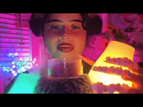 ASMR | Rainy Spaceship🛸✨ Makeup w/ Affirmations + Car Ride w/light whispers💤