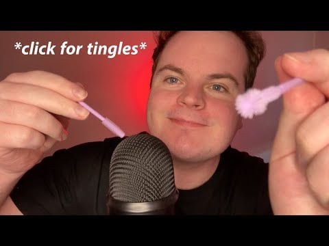 Fast & Aggressive ASMR Mic Cleaning, Mic Scratching, Mic Brushing!