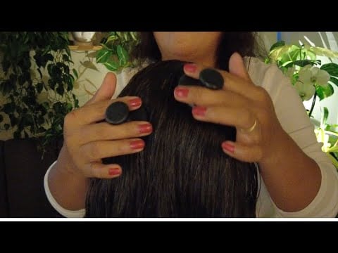 ASMR  Scalp Spa, Scalp Treatment, Head Massage, Hair Parting, Hair Brushing & Personal Attention 