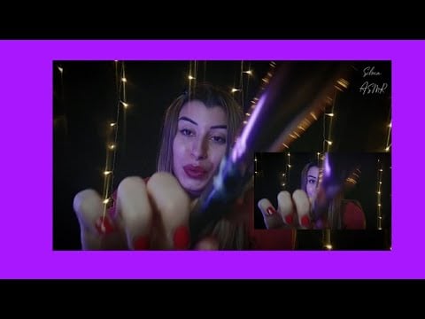 🇮🇹ASMR ITA• INAUDIBLE , E BRUSHING CAMERA 😴🌜🌚 7 MINUTI E 33 PER RILASSARTI