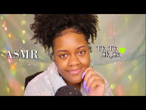 ASMR | Tingly Hand Movements + Sksk & TkTk Mouth Sounds (Tingle Overload) ~