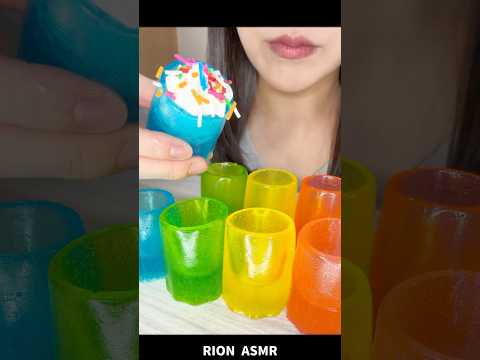 コップグミ🌈#eatingsounds #asmr #咀嚼音 #グミ #mukbang