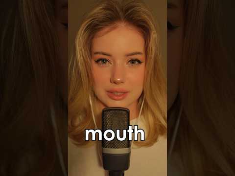 6 different mouth sounds in 60 seconds #asmr #mouthsounds