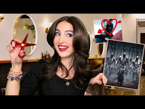 ASMR The Odyssey Explained by Your New Jersey Italian Aunt While She Cuts Your Hair Roleplay