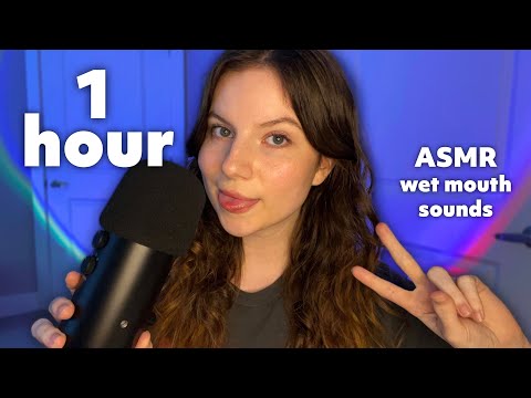 ASMR 1 Hour of Wet Mouth Sounds (Looped)