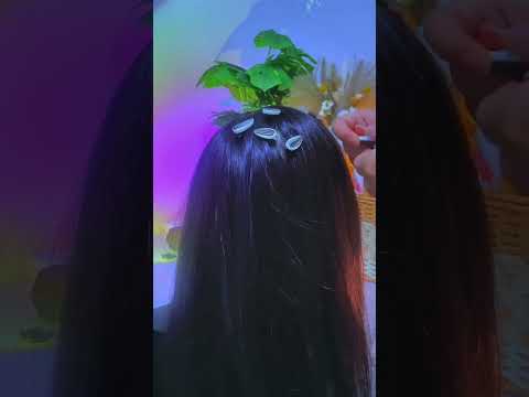 when your children play your hair