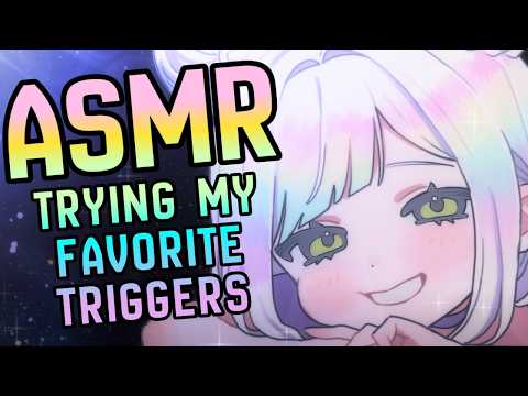【ASMR】my favorite classic triggers 💙⭐ all the best sounds to help you sleep and relax ✨😴