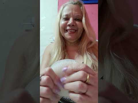 #ASMR # Sons da escova  silicone para te relaxar # 😴😴