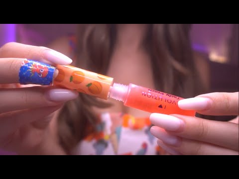 🍑 ASMR - Bestie Does Your Makeup Roleplay (Layered Sounds)