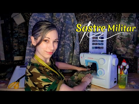 ASMR Sastre Militar toma tus medidas | Nuevo Uniforme | Roleplay para dormir | SusurrosdelSurr