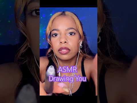 ASMR ✨ Drawing you #asmrtingles #asmrpersonalattention #sketching