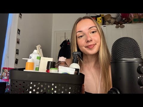 ASMR Tapping on my everyday essentials ! 🩷