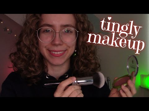 [ASMR] Doing your Make-Up for a First Date ❤️🎄 (personal attention role-play)