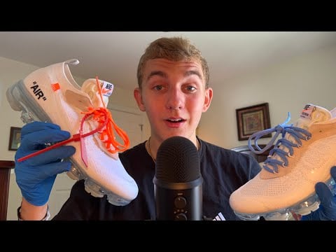 Asmr with my INSANE sneaker collection 👟💤 asmr shoe collection