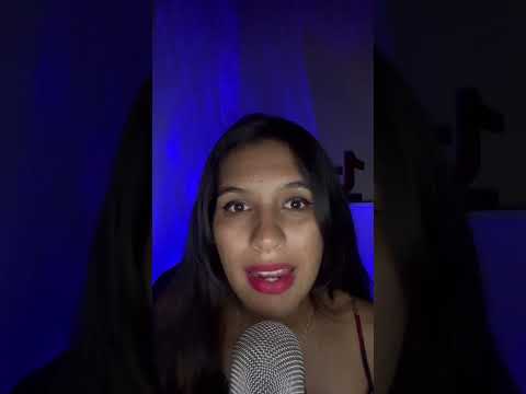 Asmr te maquiando com saliva #asmr #asmrshorts #shorts #asmrspitpainting