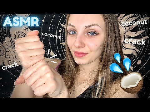 ASMR Coconut Rain! 🥥 💦 (Hand Sounds)