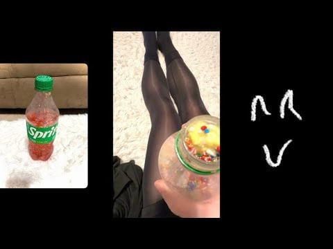 ASMR Strange Food Combinations #1 (Candy Sprite?) 