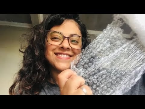 ASMR - Estourando plástico bolha
