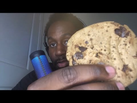 ASMR Healthy Chocolate Chip Cookie Review