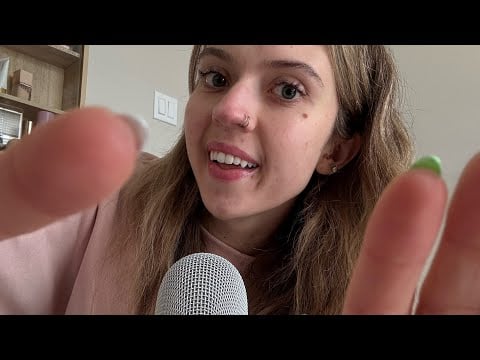 ASMR| Fishbowel Effect! Inaudible Whispers, M0UTH Sounds & Lens Tapping!